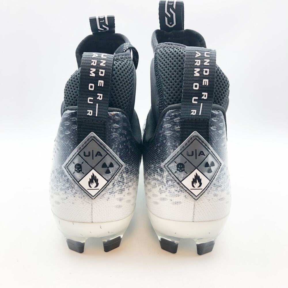 Under Armour Mens Spotlight Lux Mc 2.0 Football Cleats Size 10.5 Black NWOB - Picture 9 of 11
